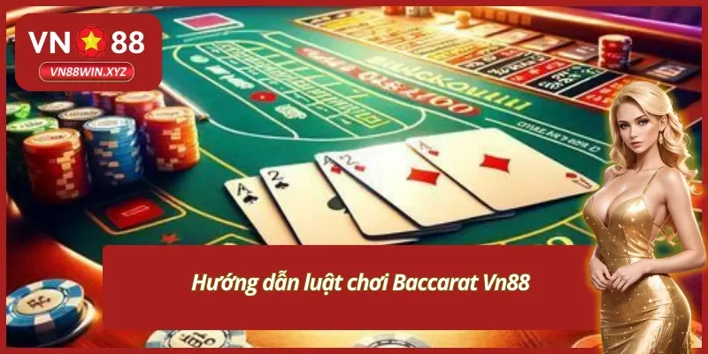 Hướng dẫn luật chơi Baccarat Vn88 