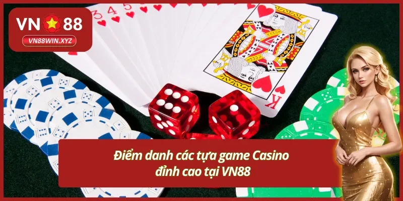 Những sản phẩm cá cược hấp dẫn từ Casino trực tuyến