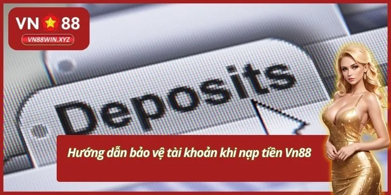Hướng dẫn bảo vệ tài khoản khi nạp tiền Vn88